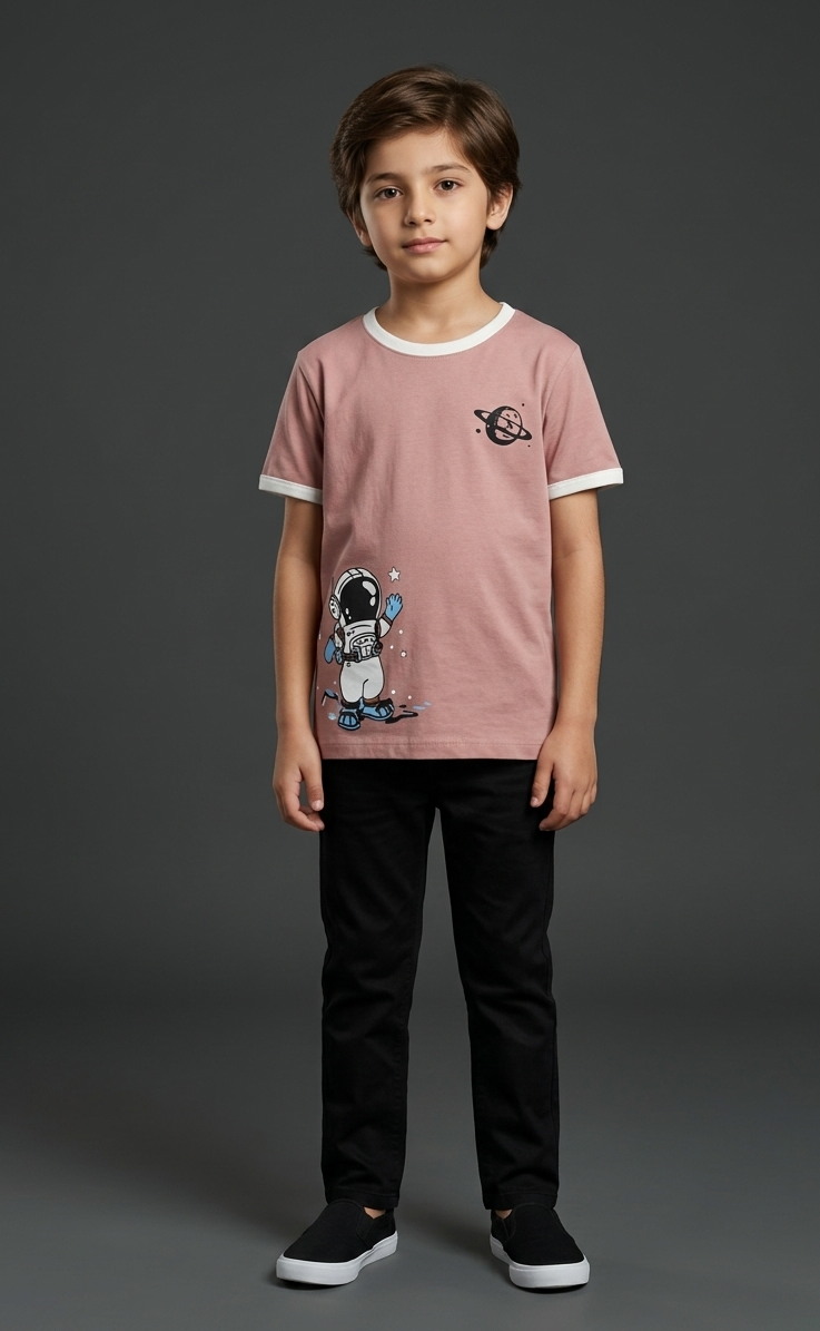 Boys Astro Print Tee