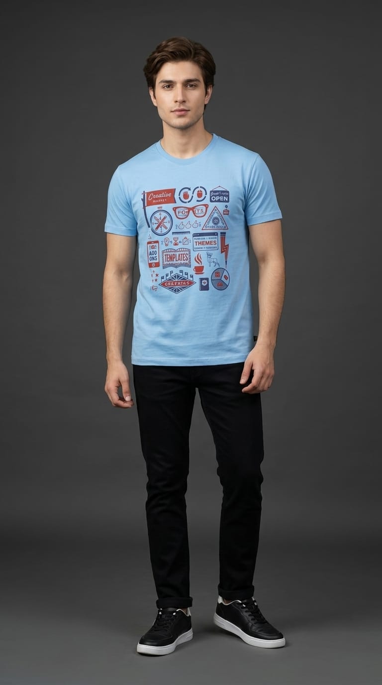 Creative Graphic Tee