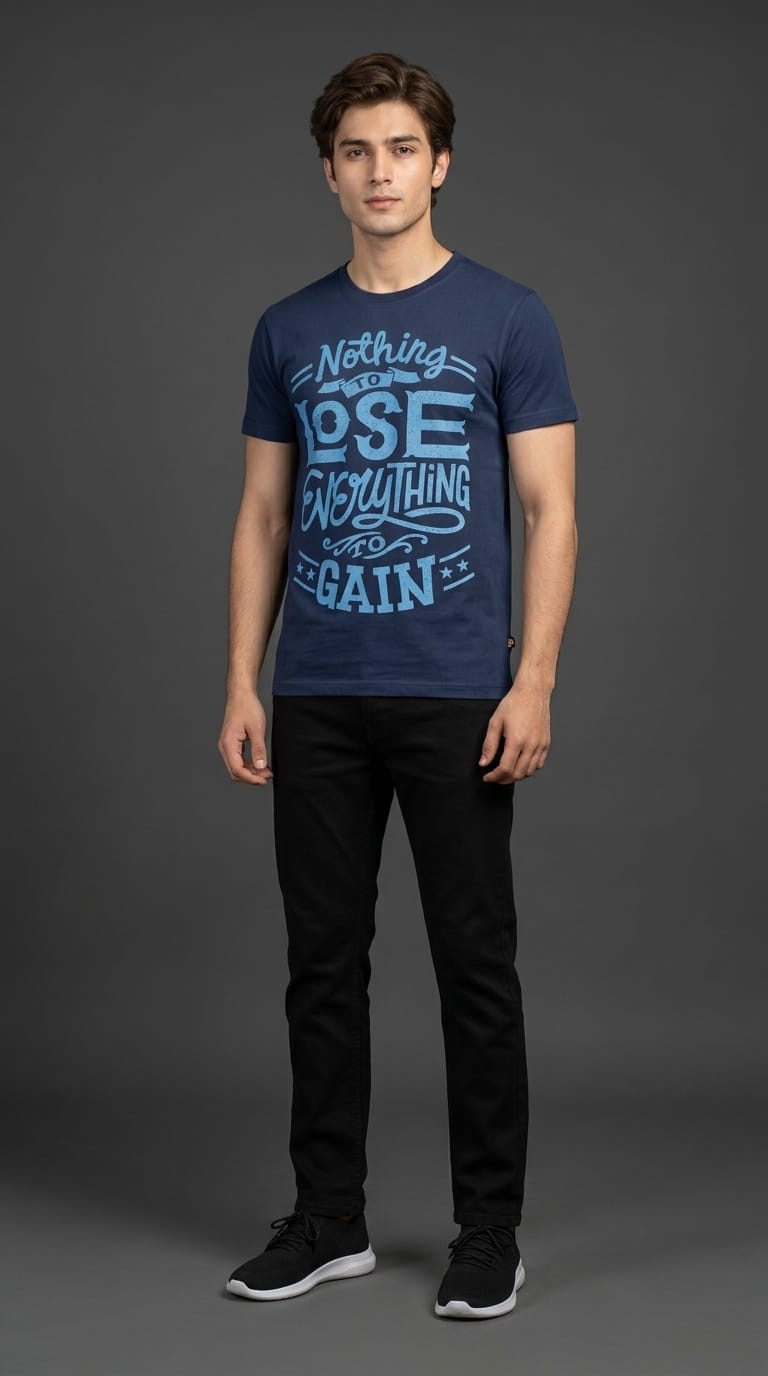 Nothing to Lose Blue Tee