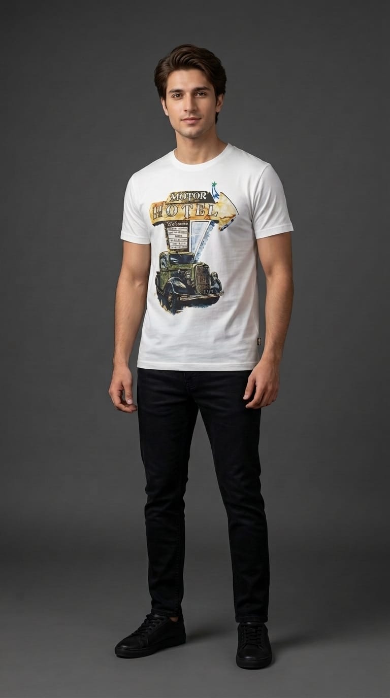 White Motor Hotel tee