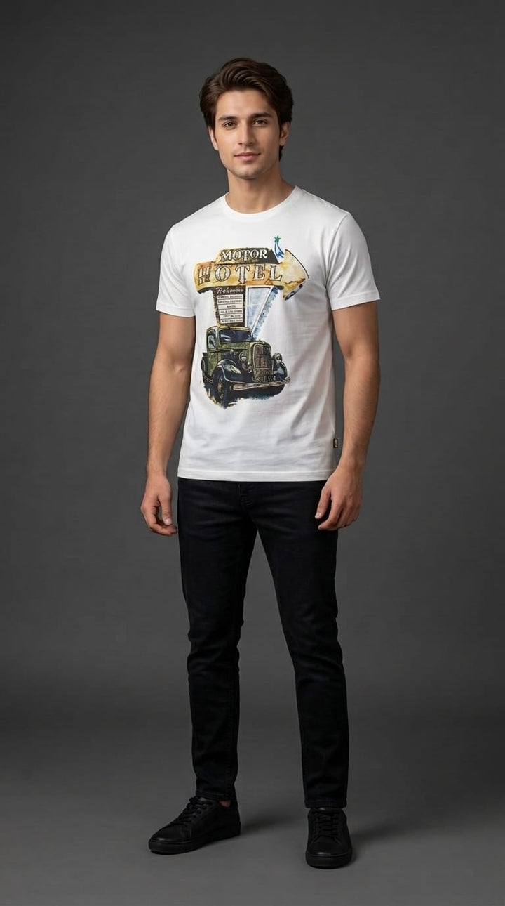 White Motor Hotel tee