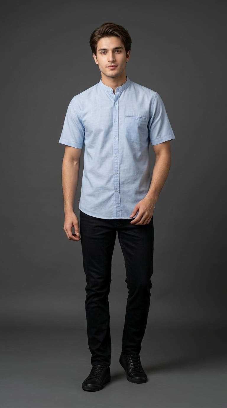 Sky Blue Casual Shirt
