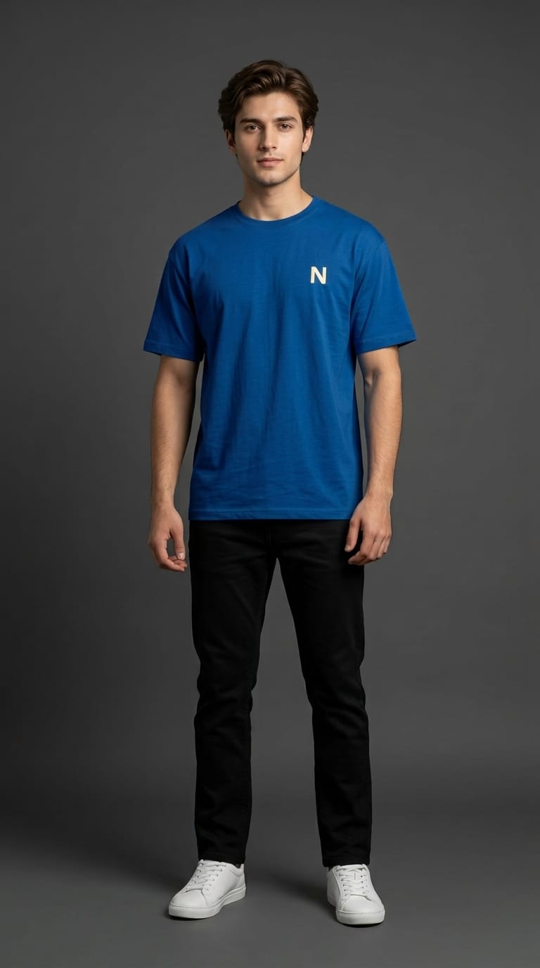 Royal Blue Logo Tee