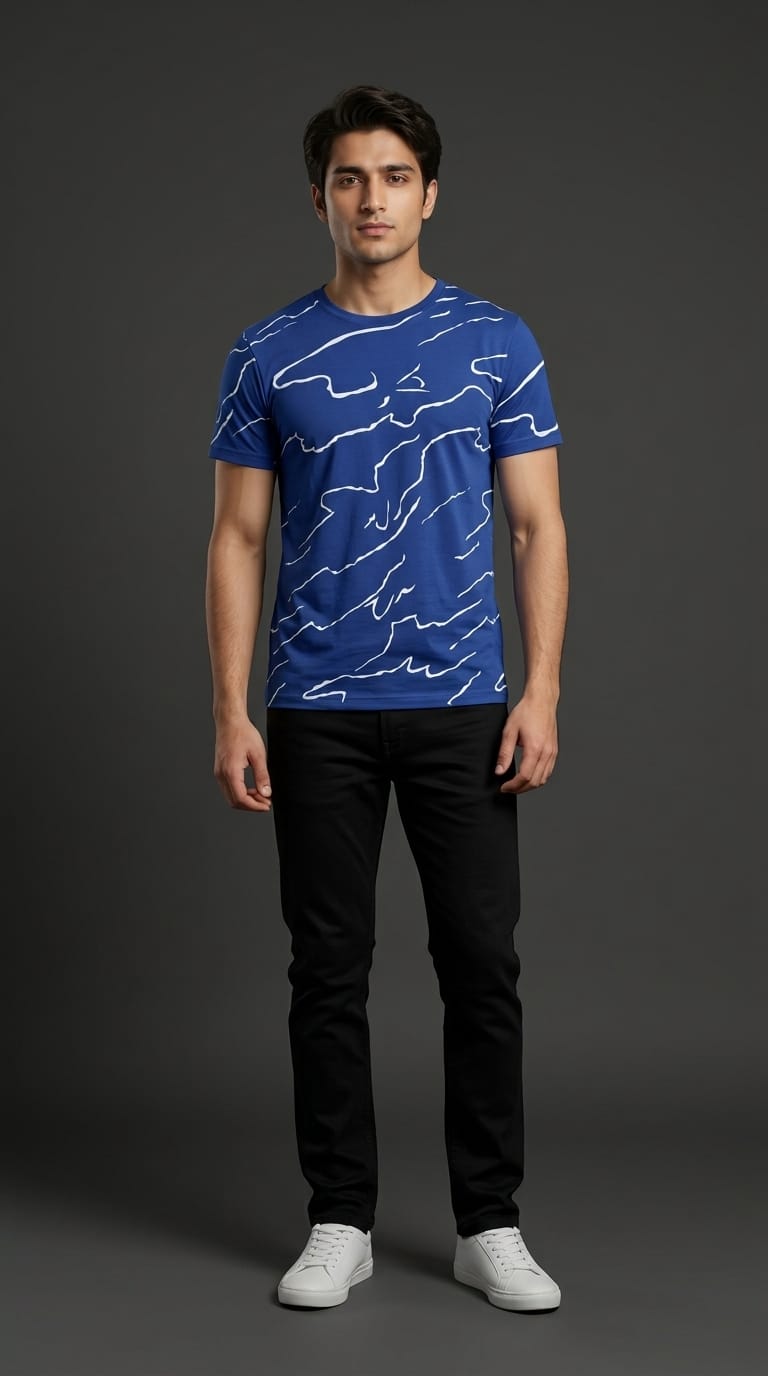 Blue Wave Tee