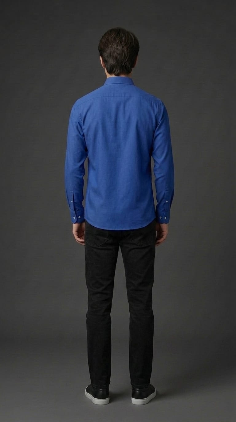 Blue Casual Shirt