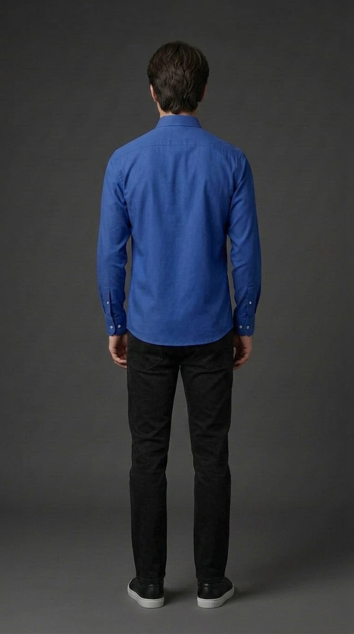 Blue Casual Shirt