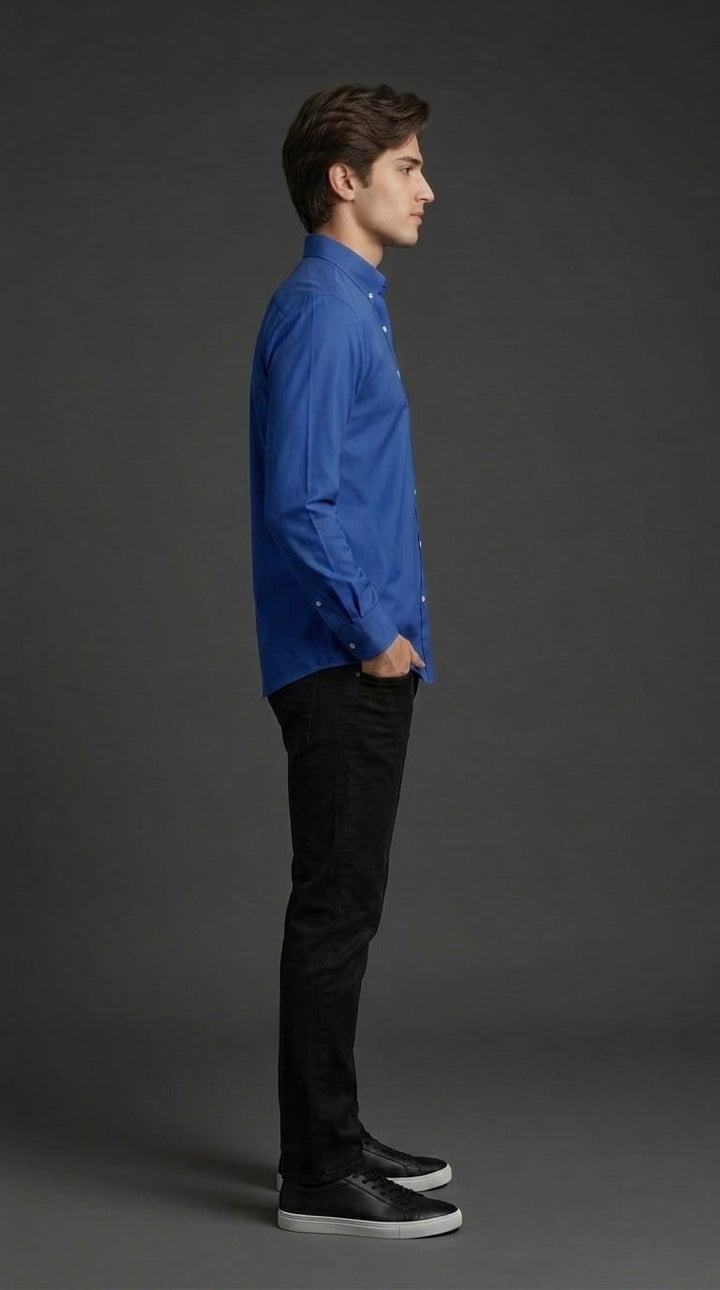 Blue Casual Shirt