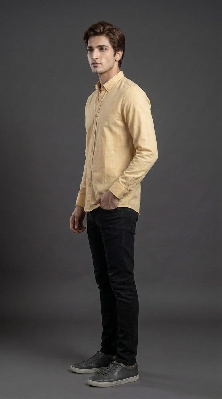 Beige Casual Shirt