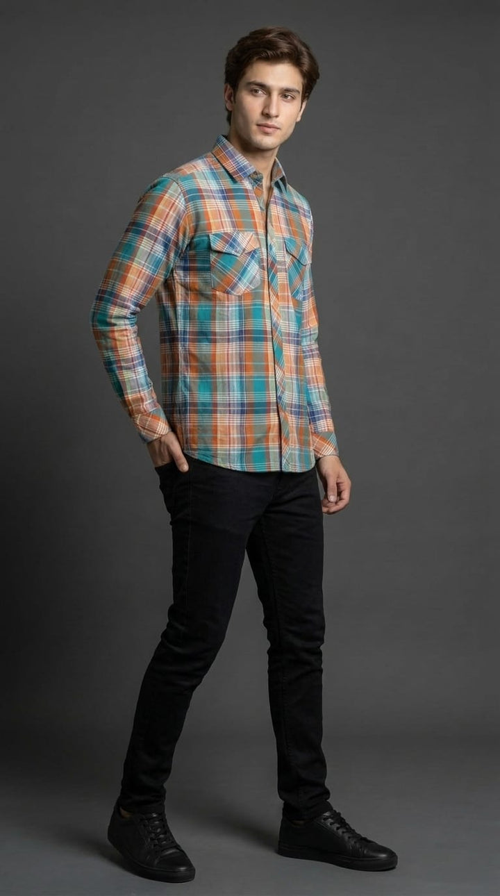 Multi Check Casual Shirt