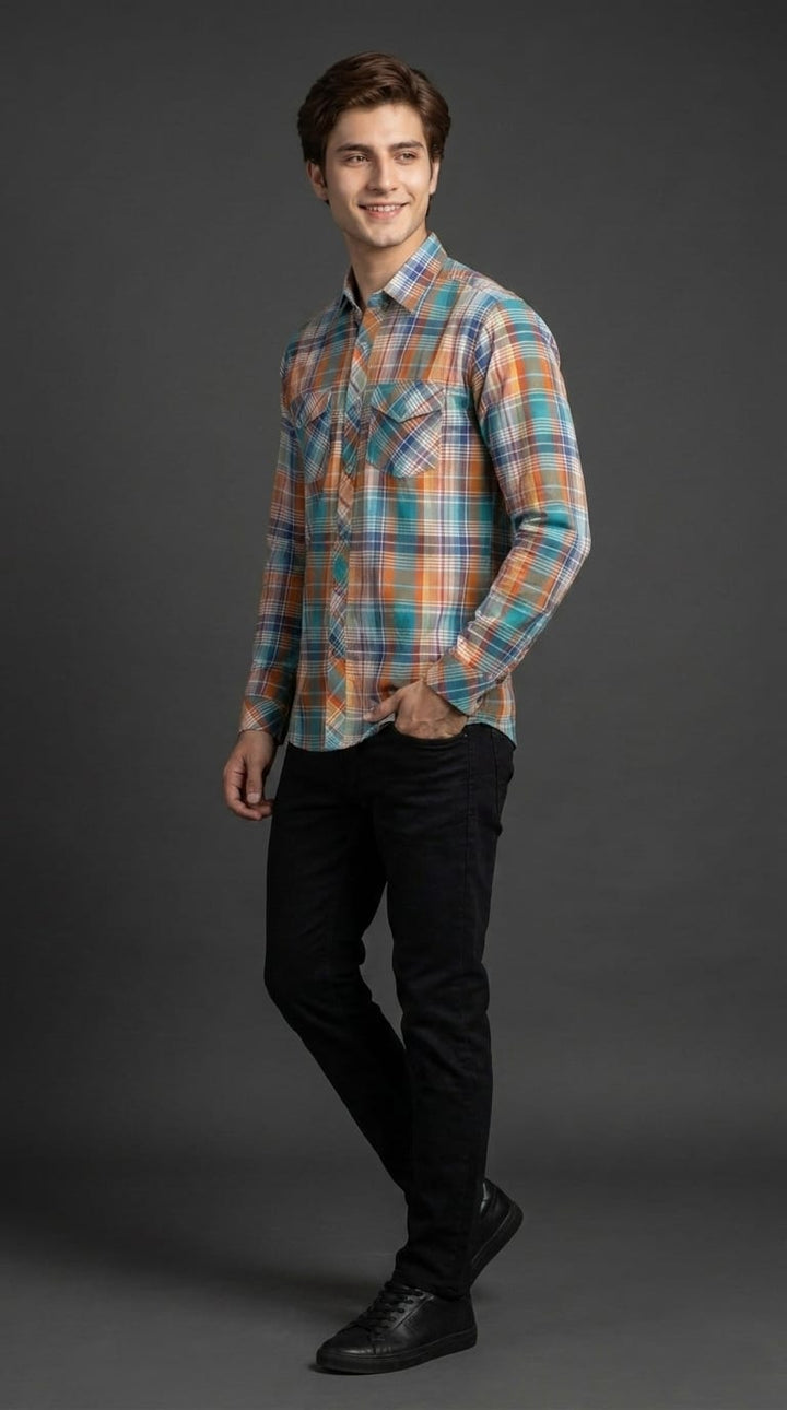 Multi Check Casual Shirt