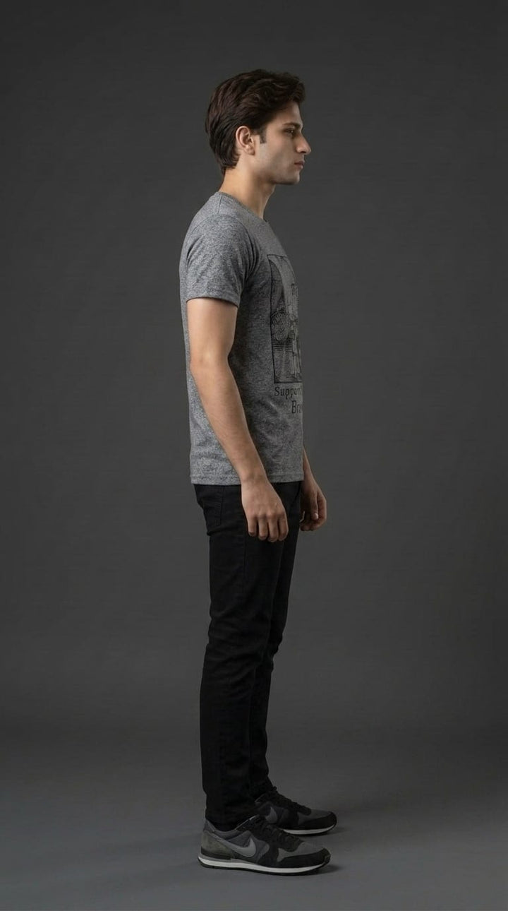 Support Ye Local Brewer Tee Grey