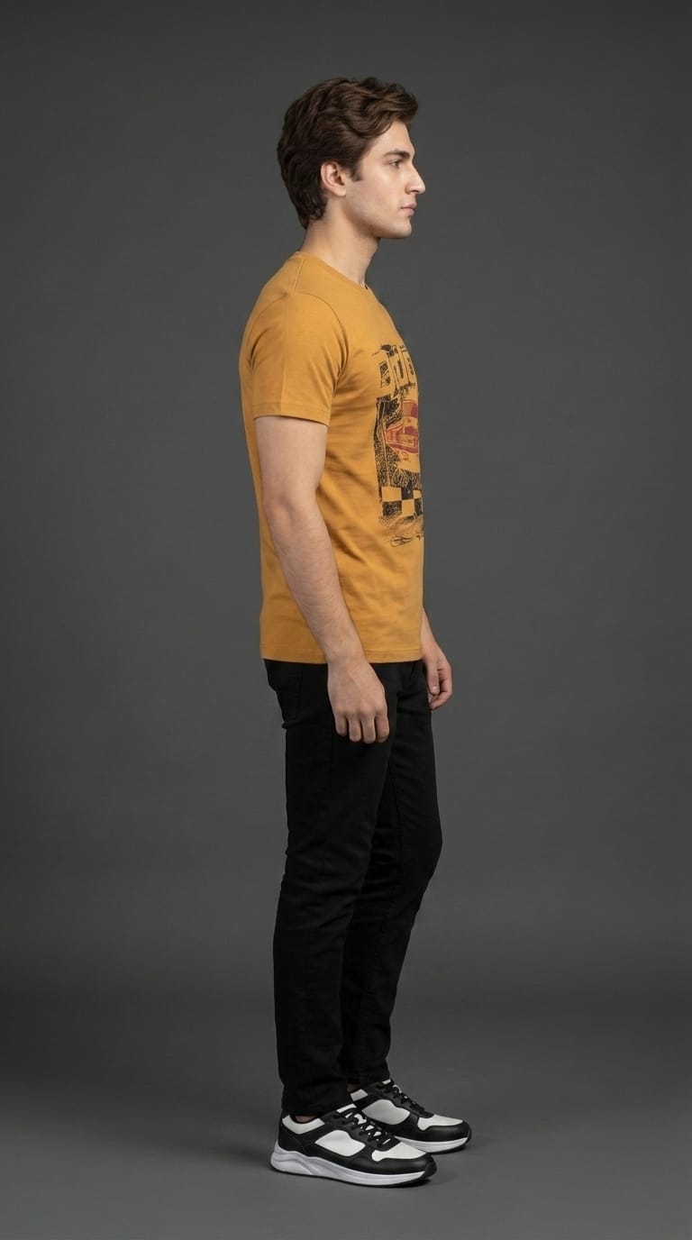 Dodge Graphic Tee Mustard