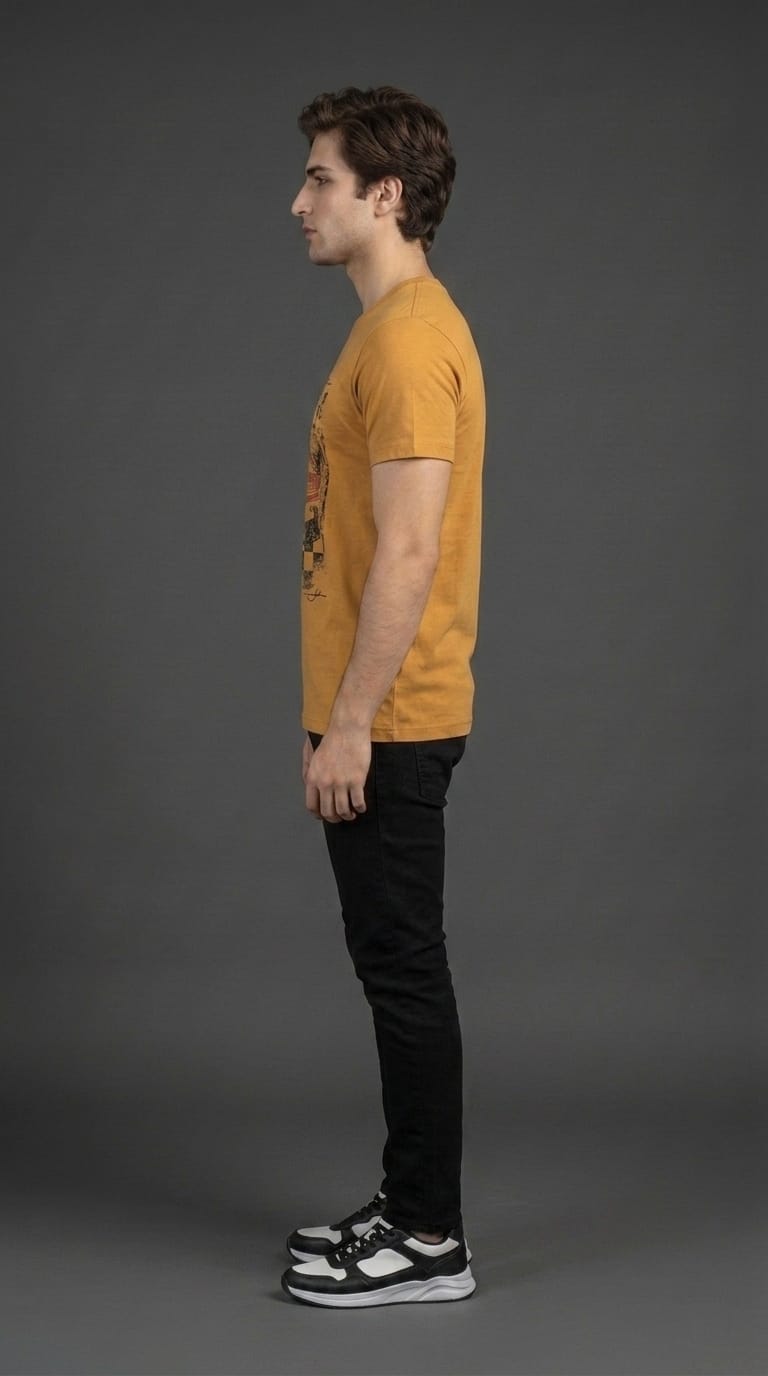 Dodge Graphic Tee Mustard