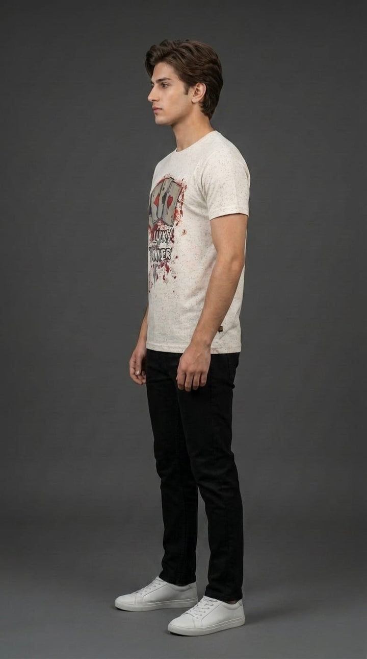 Lucky Winner Tee White
