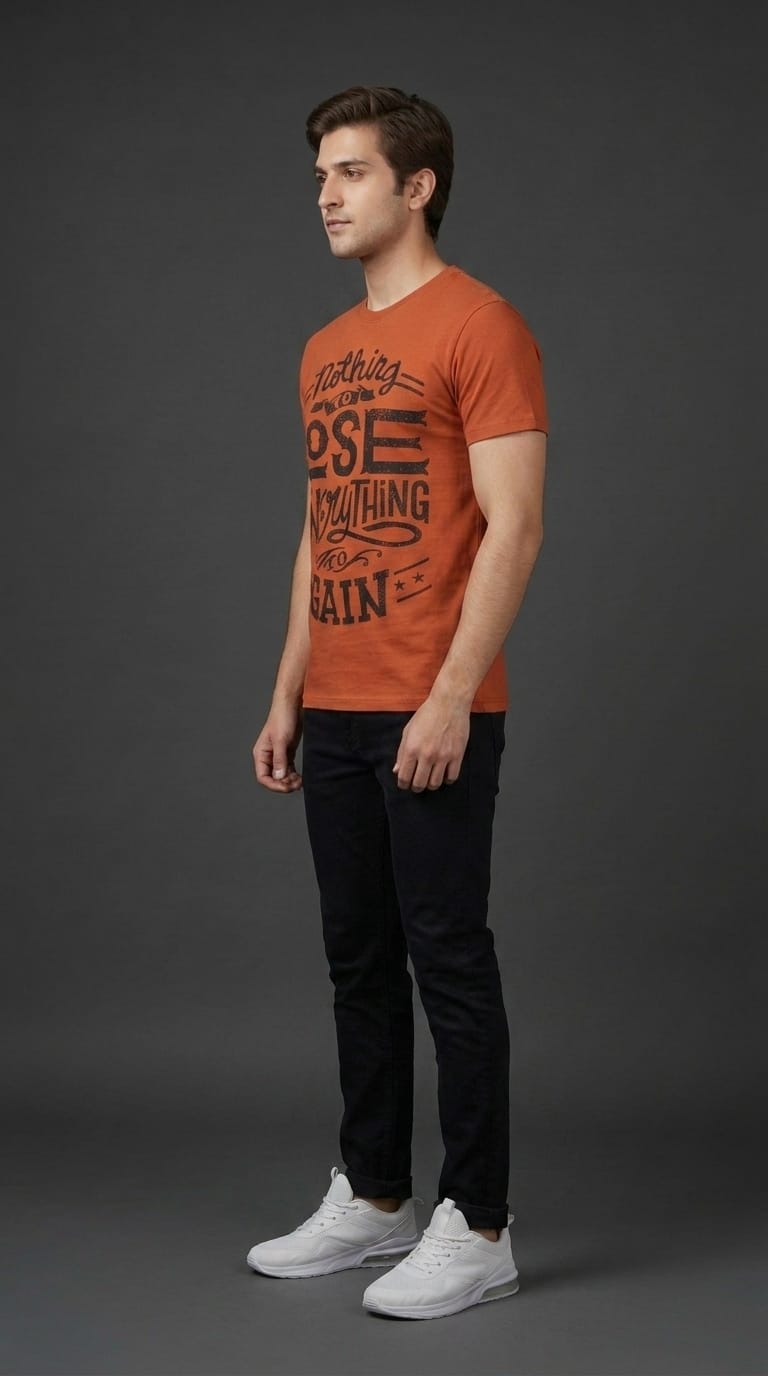 Nothing to Lose Orange Tee