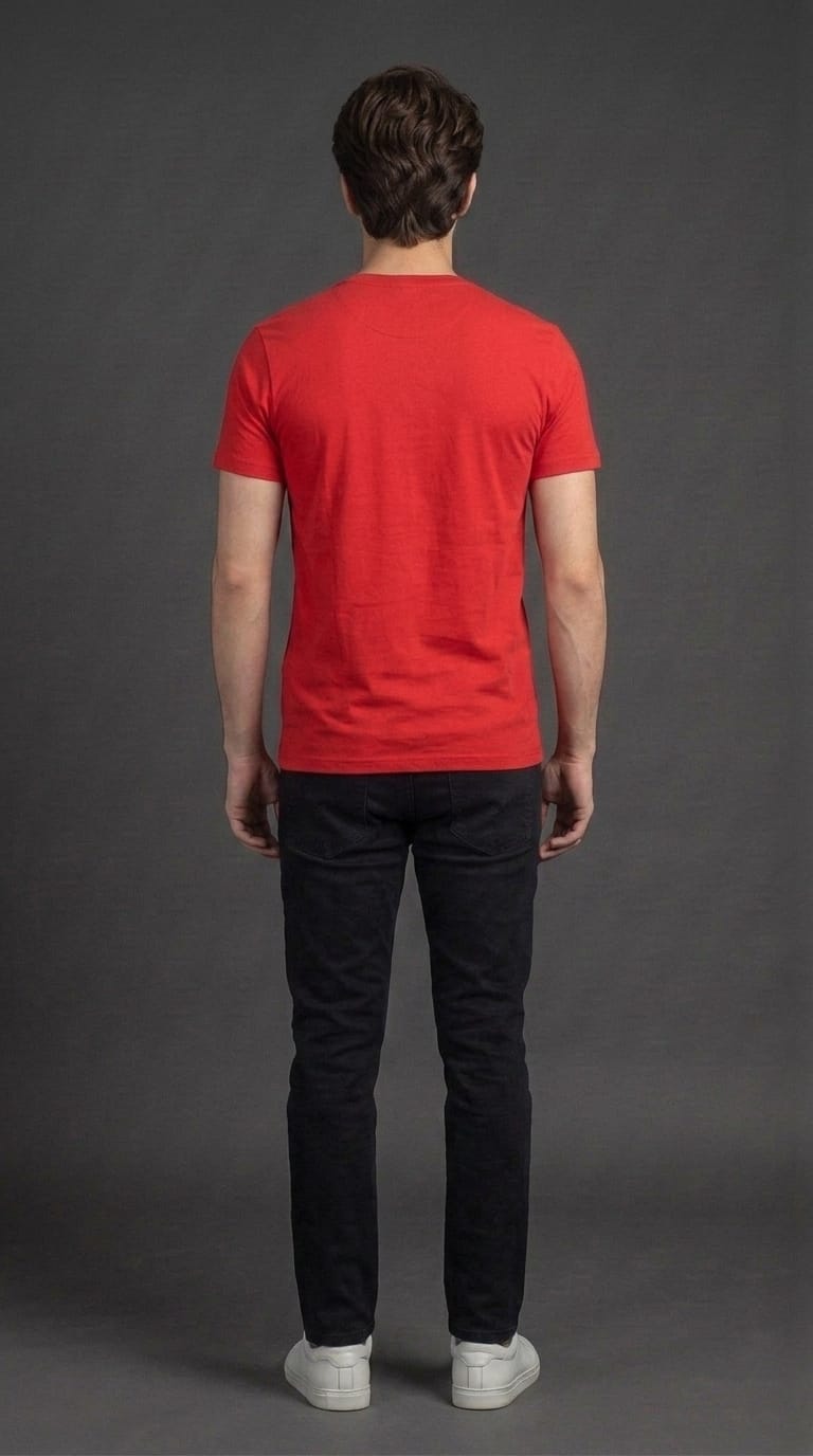Five Star Tee Red