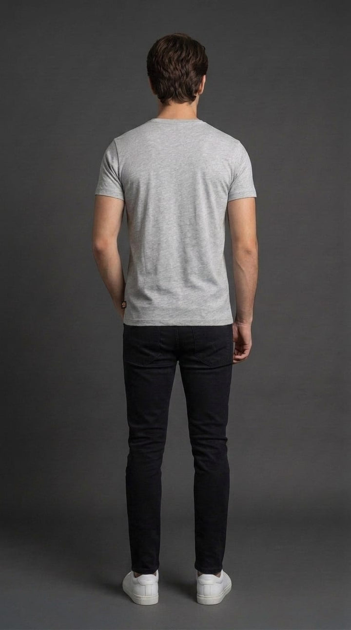 Grey Bullet Graphic Tee