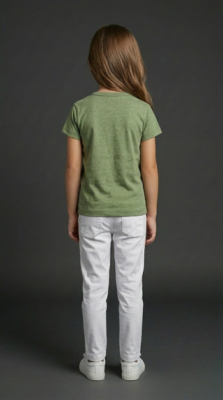 Girls Pure Love Flower Print Tee