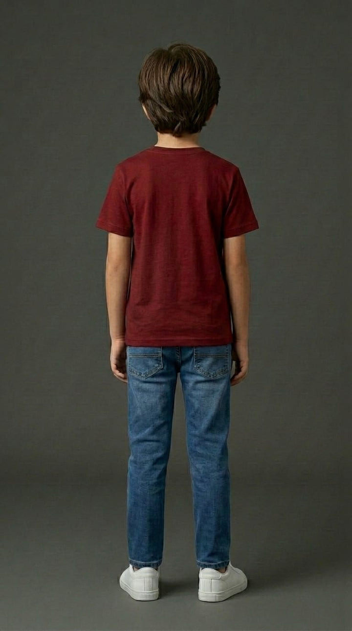 Boys Tiger Print T