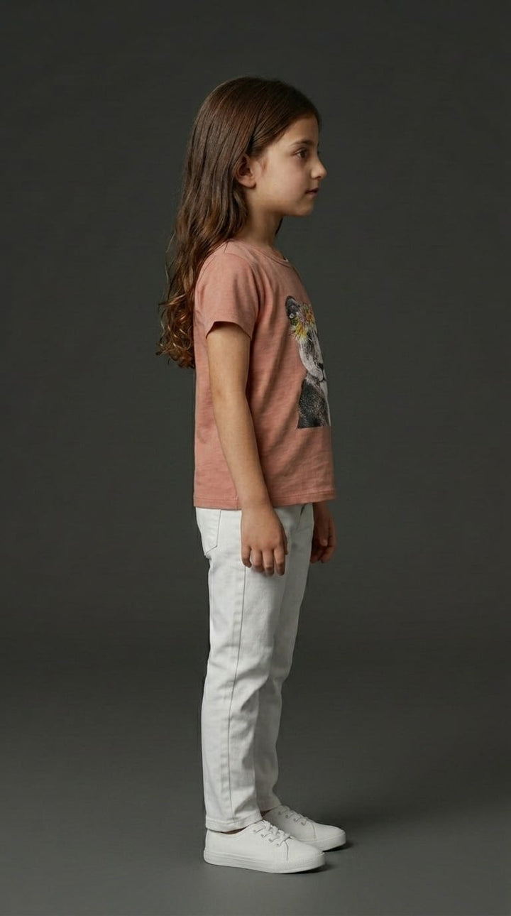 Girls Lioness Graphic Tee