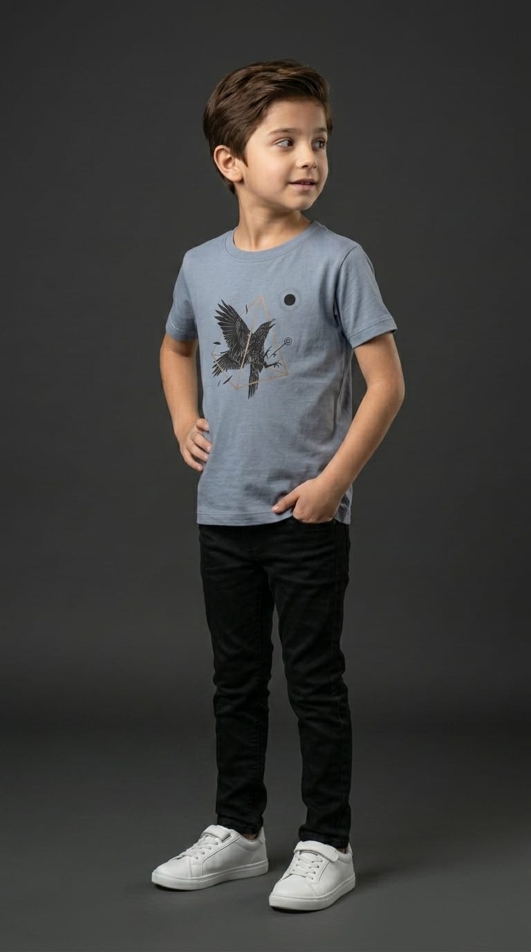 Boys Eagle Graphic Tee
