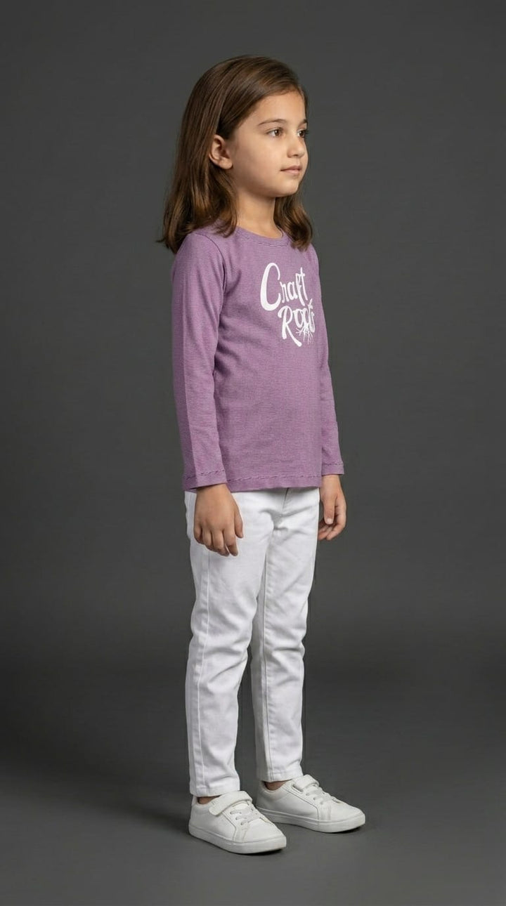 Girls Craft Roots full-Sleeve Tee