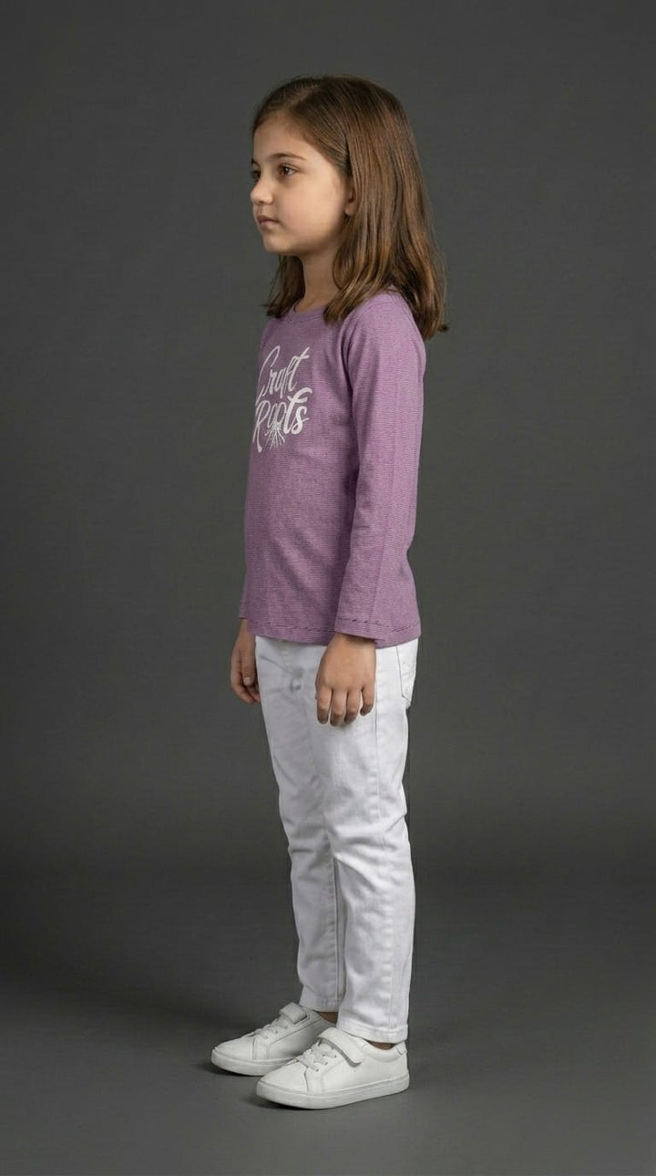 Girls Craft Roots full-Sleeve Tee