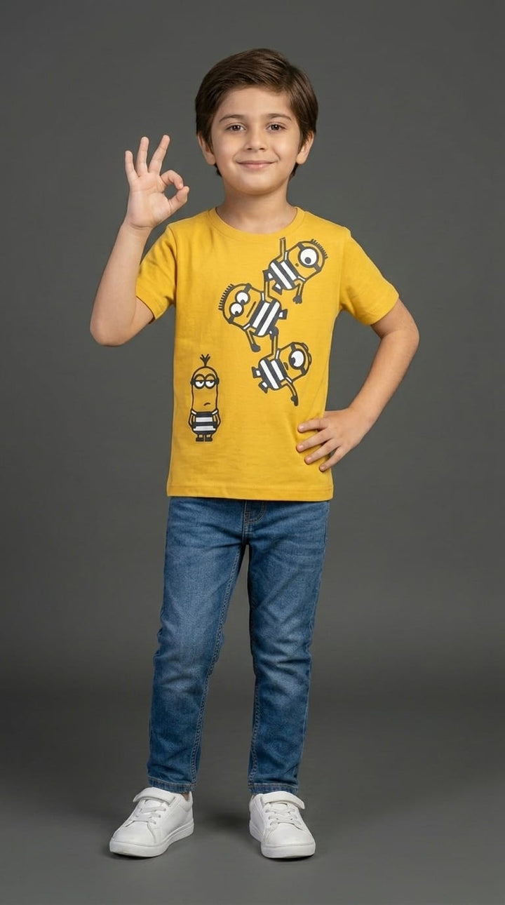 Boys Minions Graphic Tee