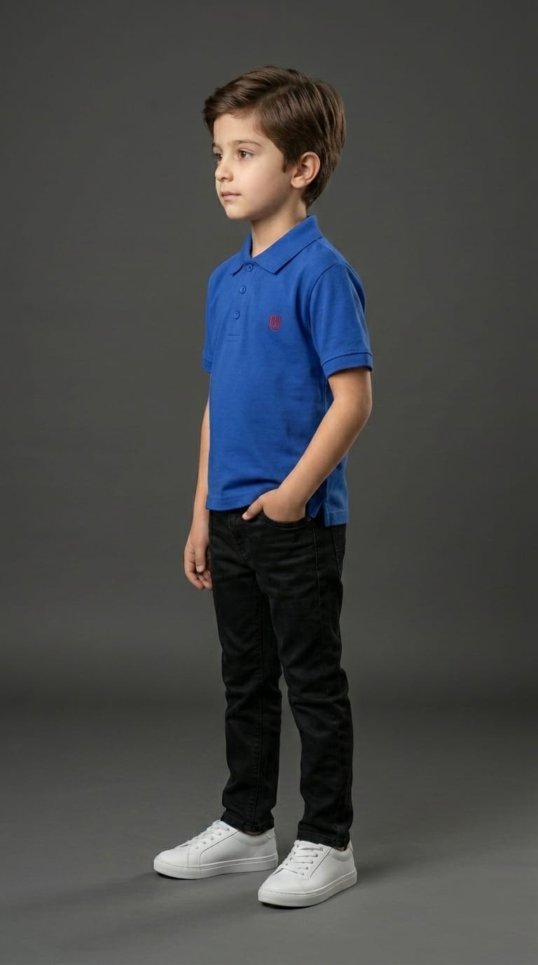 Boys Blue Polo Shirt