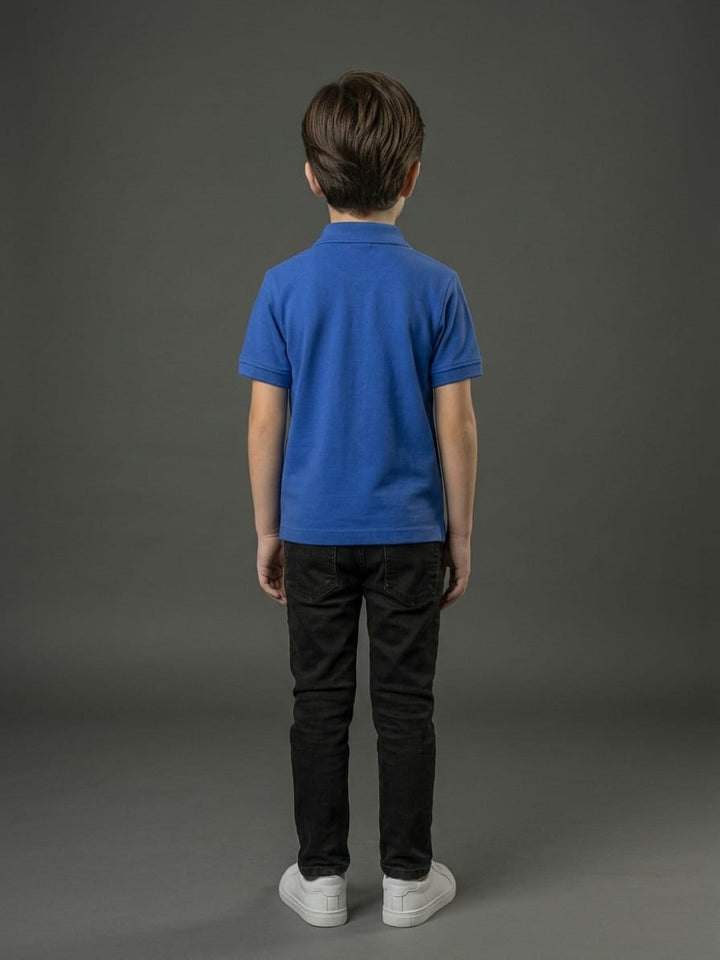 Boys Blue Polo Shirt