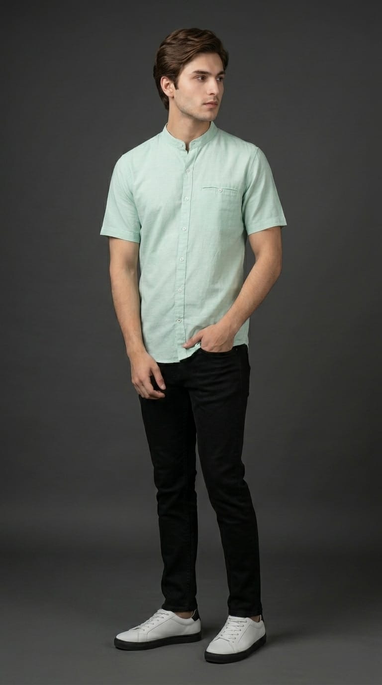 Seagreen Casual Shirt