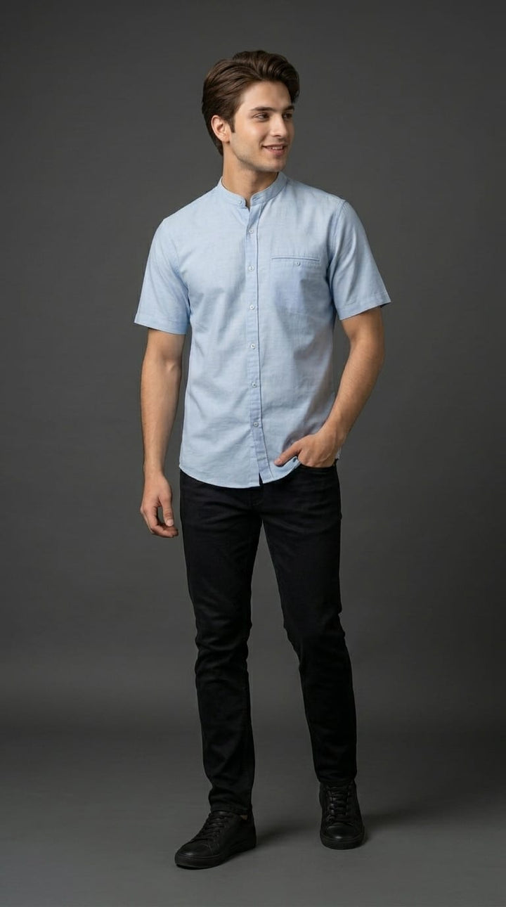 Sky Blue Casual Shirt