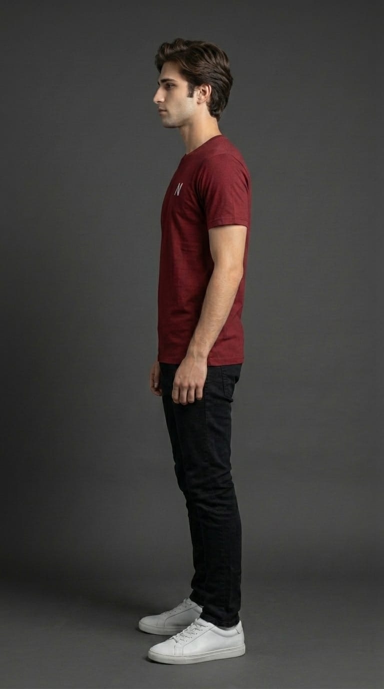 Maroon Logo Tee