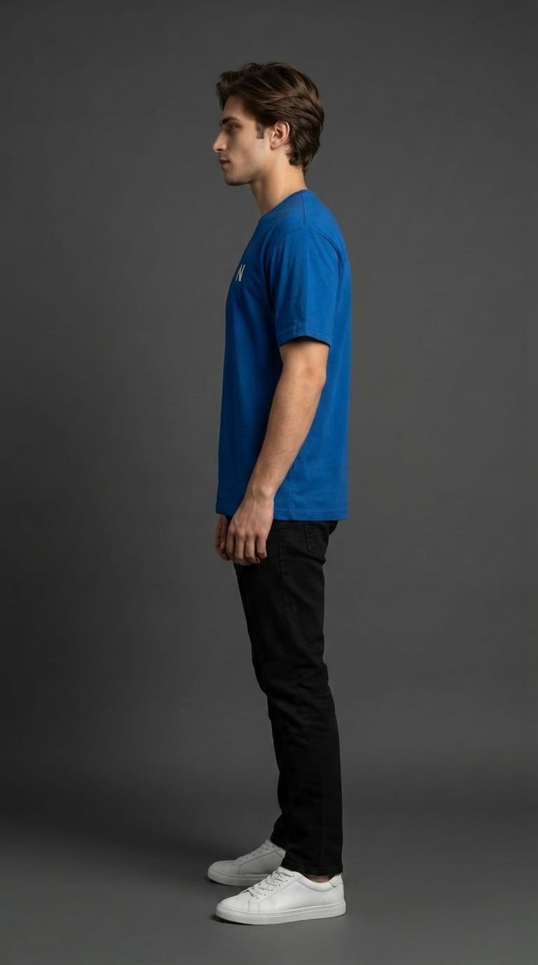 Royal Blue Logo Tee