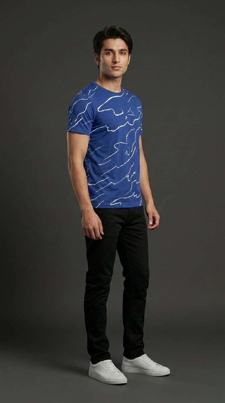 Blue Wave Tee
