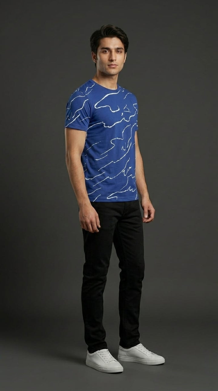 Blue Wave Tee
