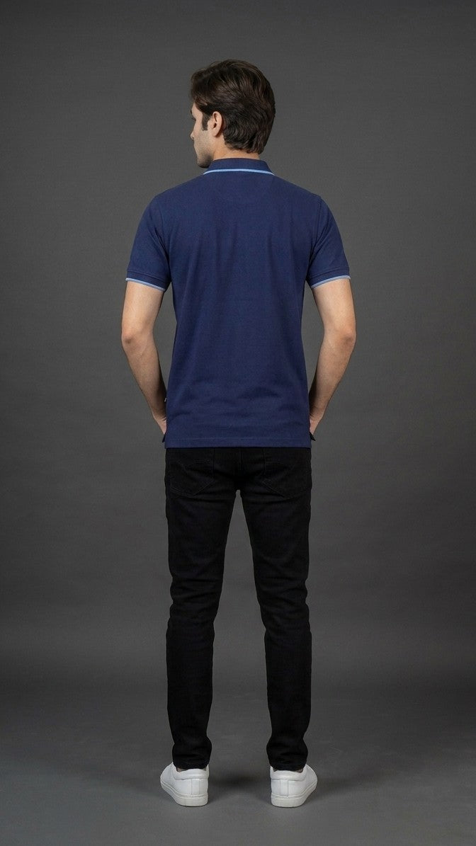Classic Navy Blue Polo