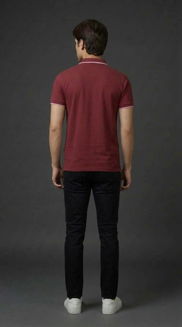 Classic Maroon Polo