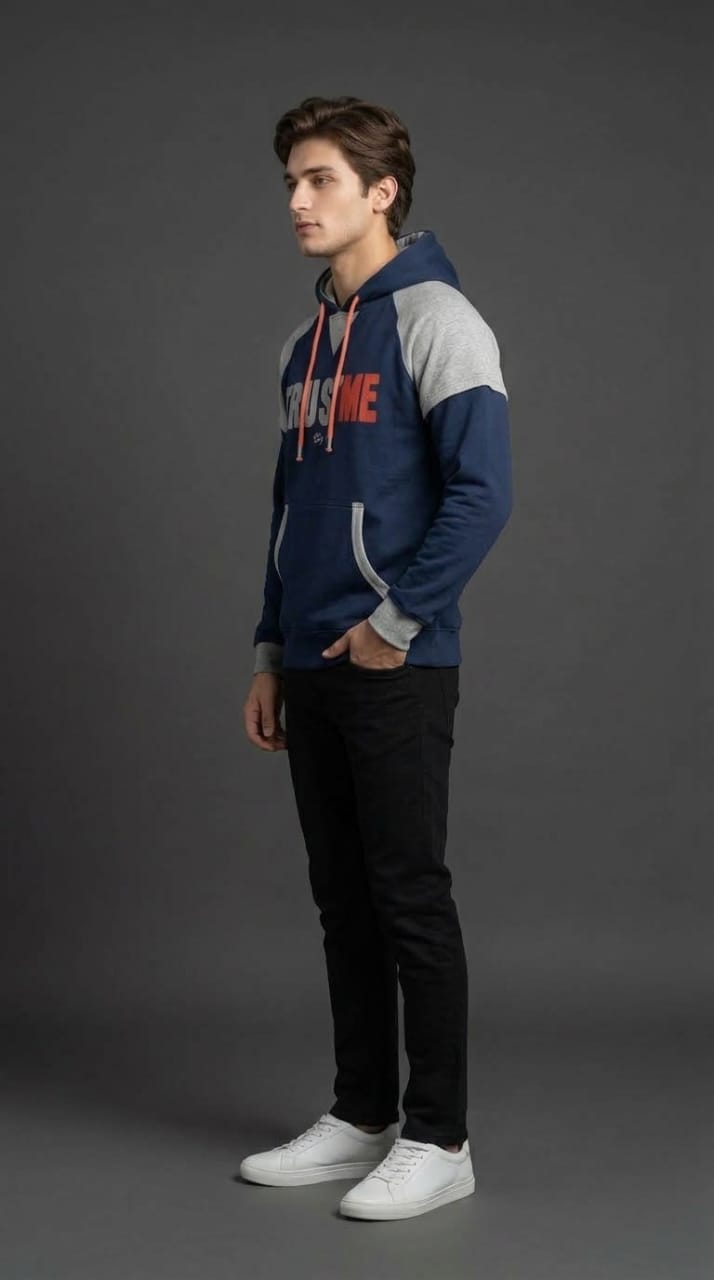 Trust Me Hoodie Navy
