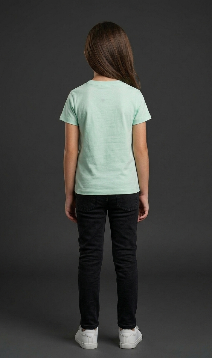 Girls Hello Ocean Tee